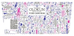 The spirit of OLOKUN smooth filtered PURE CANE RUM