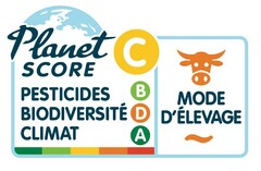 Planet SCORE PESTICIDES BIODIVERSITÉ CLIMAT CBDA MODE D'ÉLEVAGE