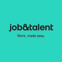 job&talent Work, made easy.