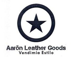 Aaron Leather Goods Vendimia Estilo