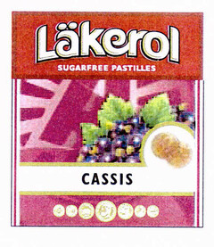 Läkerol SUGARFREE PASTILLES CASSIS