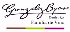 GONZALEZ BYASS DESDE 1835 FAMILIA DE VINO