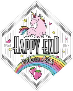 15% vol Happy End 0,7 le Einhorn Likör