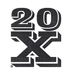 20 X