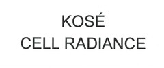 KOSÉ CELL RADIANCE