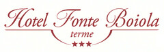 Hotel Fonte Boiola terme