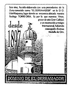 desde 1897 DOMINIO DE EL DERRAMADOR