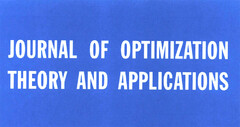 JOURNAL OF OPTIMIZATION THEORY AND APPLICATIONS
