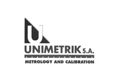 U UNIMETRIK S.A. METROLOGY AND CALIBRATION