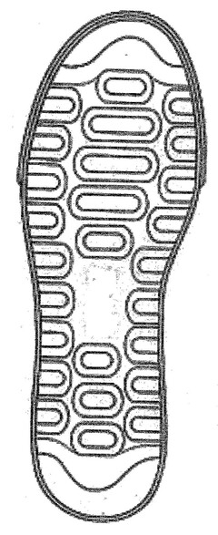 Consists of the sole of a shoe.