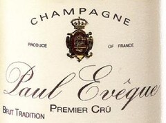 Champagne Paul Evêque Premier Crû Produce of France Brut Tradition