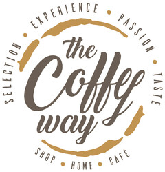 the Coffy way - SELECTION - EXPERIENCE - PASSION - TASTE - SHOP - HOME - CAFÈ -