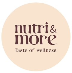 nutri & more Taste of wellness