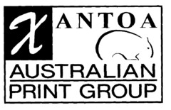 X ANTOA AUSTRALIAN PRINT GROUP