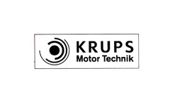 KRUPS Motor Technik
