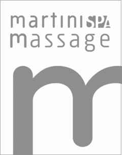martini SPA massage m