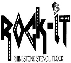 ROCK-IT RHINESTONE STENCIL FLOCK