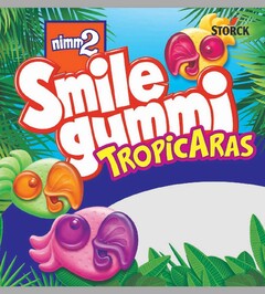 STORCK nimm2 Smile gummi TROPICARAS