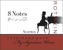 8 Notes Austria Rotwein Ferdinand Mayr My Signature Wines