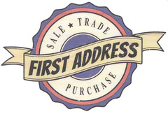 FIRST ADDRESS SALE TRADE PURCHASE