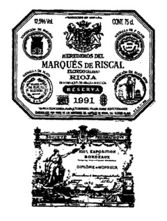 HEREDEROS DEL MARQUES DE RISCAL