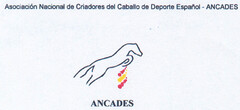 Asociación Nacional de Criadores del Caballo de Deporte Español ANCADES