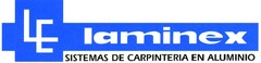 LE LAMINEX SISTEMAS DE CARPINTERIA EN ALUMINIO