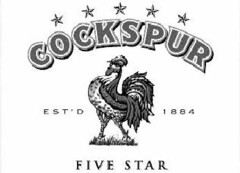 COCKSPUR FIVE STAR Est'd 1884