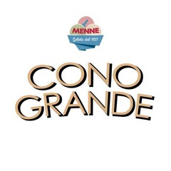 MENNE Gelato dal 1927 CONO GRANDE