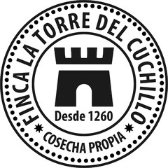 FINCA LA TORRE DEL CUCHILLO - DESDE 1260 - COSECHA PROPIA