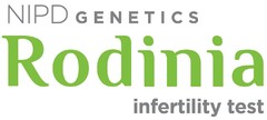 NIPD GENETICS Rodinia infertility test