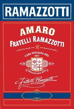 RAMAZZOTTI AMARO FRATELLI RAMAZZOTTI