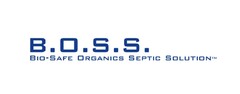 B.O.S.S. BIO-SAFE ORGANICS SEPTIC SOLUTION