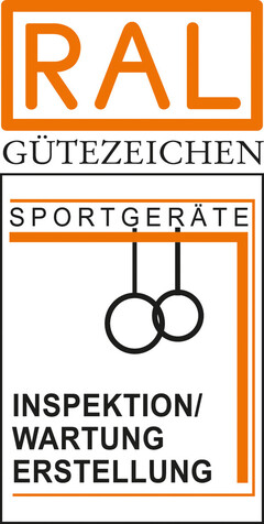RAL GÜTEZEICHEN SPORTGERÄTE INSPEKTION/WARTUNG ERSTELLUNG