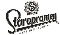 SAP 1869 Staropramen EST. IN PRAGUE