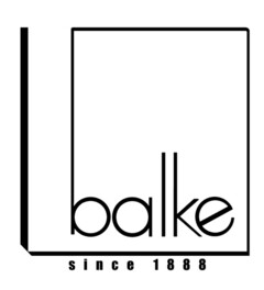 balke since 1888