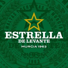 ESTRELLA DE LEVANTE MURCIA 1963 MALTAS Y CERVEZAS DE MURCIA BIRRA CERVEJA LAGER