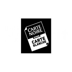 CARTE NOIRE DONNE CARTE BLANCHE