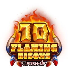 10 FLAMING BISONS PUSH-UP