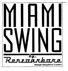 MIAMI SWING by Renzoarbore design Cappellini Licheri