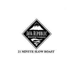 JAVA REPUBLIC Roasting Company 21 MINUTE SLOW ROAST