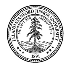 LELAND STANFORD JUNIOR UNIVERSITY 1891 DIE LUFT DER FREIHEIT WEHT