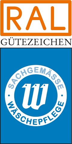 RAL GÜTEZEICHEN SACHGEMÄSSE WÄSCHEPFLEGE