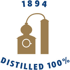 1894 DISTILLED 100%