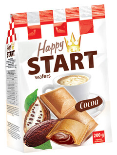 Happy Flis START wafers Cocoa 200g