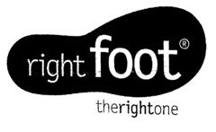 right foot therightone