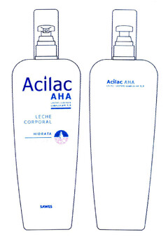 Acilac AHA LACTIC LACTATE COMPLEX Ph 3.5 LECHE CORPORAL HIDRATA SAWES