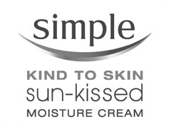 SIMPLE KIND TO SKIN SUN-KISSED MOISTURE CREAM Logo
