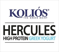 KOLIOS THE GREEK DAIRY HERCULES HIGH PROTEIN GREEK YOGURT