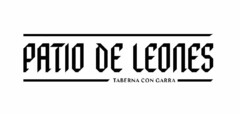PATIO DE LEONES TABERNA CON GARRA